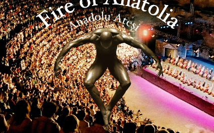 ANADOLU ATEŞİ ASPENDOS ANATOLIA FIRE