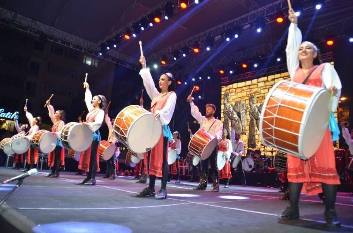 ANADOLU ATEŞİ ASPENDOS ANATOLIA FIRE
